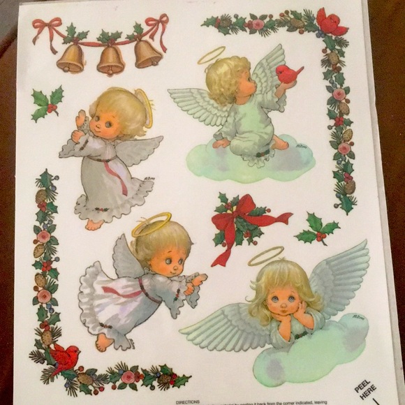 Angel Vinyl Decals - Reusable - Made in USA - Picture 9 of 10